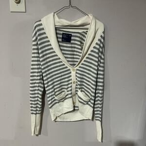 American eagle grey and white